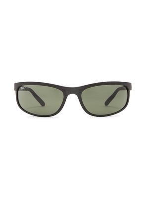 Ray-Ban Predator 2 Oval Sunglasses in Black & Matte - Black. Size all.