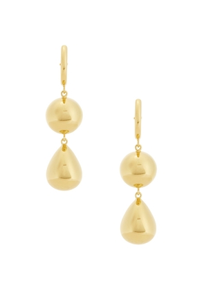 Lie Studio Cathrine Earrings in Gold - Metallic Gold. Size all.