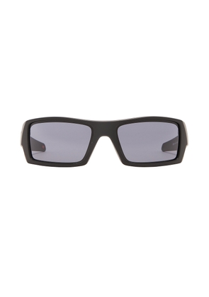 Oakley Gascan Rectangle Sunglasses in Matte Black - Black. Size all.