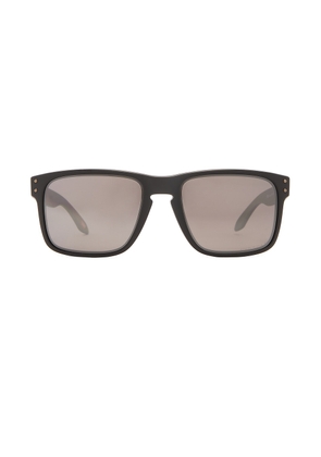 Oakley Holbrook Square Sunglasses in Matte Black - Black. Size all.