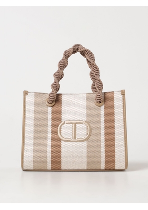 Tote Bags TWINSET Woman color Sand