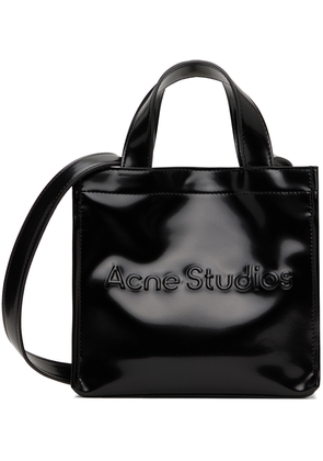 Acne Studios Black Mini Logo Tote
