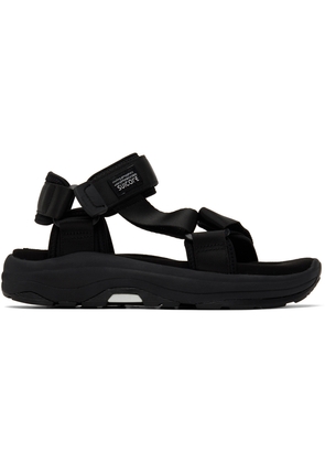 SUICOKE Black DEPA-Run Sandals