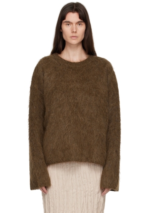 TOTEME Brown Boxy Sweater