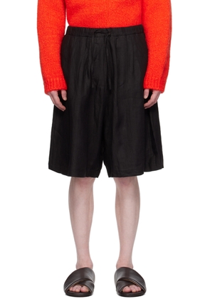 Cordera Black Oversize Shorts