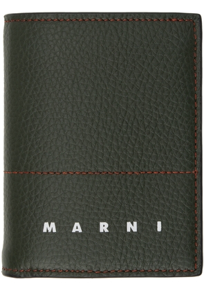 Marni Green Logo Wallet