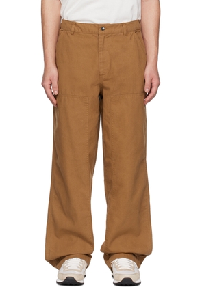 Nike Brown Double Panel Trousers