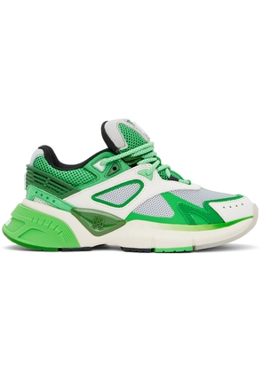 AMIRI Green & Off-White MA Runner Sneakers