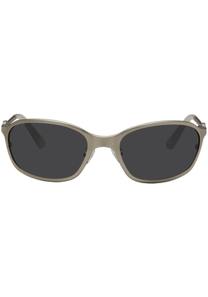 A BETTER FEELING Silver Paxis Sunglasses