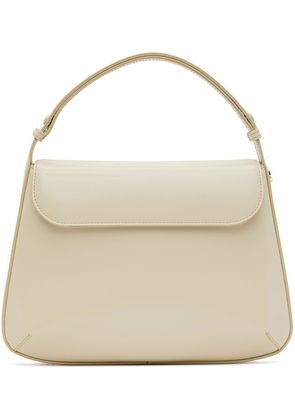 Courrèges Off-White Medium Sleek Leather Bag
