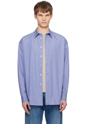The Row Blue Miller Shirt