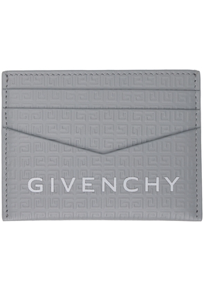 Givenchy Gray 4G Micro Card Holder