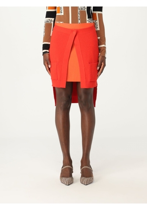 Skirt FENDI Woman color Orange