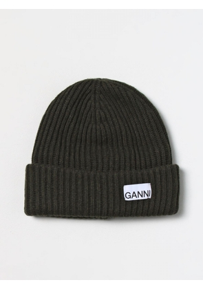 Ganni hat in recycled wool blend