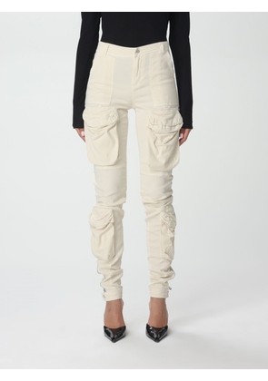 Pants DIESEL Woman color White