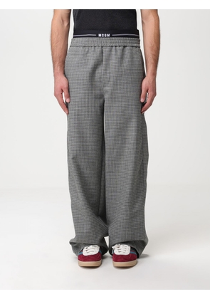 Pants MSGM Men color Grey
