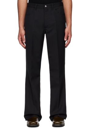 Second/Layer Black Valluco Trousers