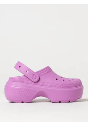 Flat Shoes CROCS Woman color Baby Pink