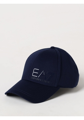 Hat EA7 Men color Blue