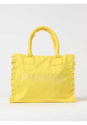 Tote Bags PINKO Woman color Yellow