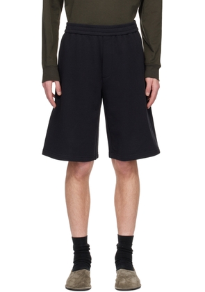 The Row Navy Eston Shorts