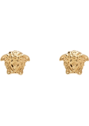 Versace Gold Small Medusa Stud Earrings