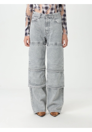 Jeans Y/PROJECT Woman color Grey