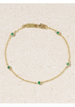 Jennifer Meyer - 18-karat Gold Emerald Bracelet - One size