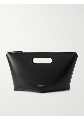 Alaïa - Folded Leather Pouch - Black - One size