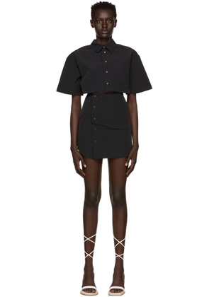 JACQUEMUS Black 'La Robe Arles' Short Dress