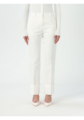 Pants N° 21 Woman color White