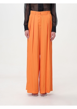 Pants HEBE STUDIO Woman color Orange