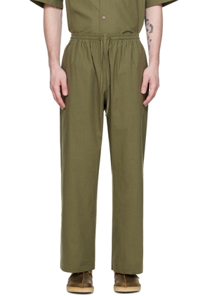XENIA TELUNTS Green Restful Trousers