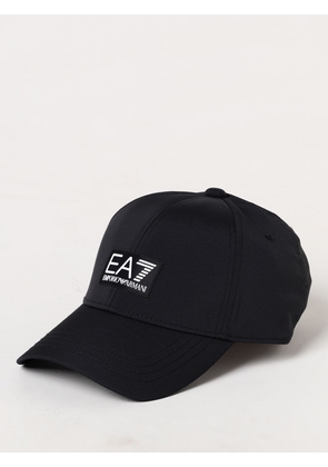 Hat EA7 Men color Black