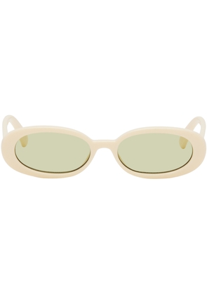 Le Specs SSENSE Exclusive Off-White Outta Love Sunglasses