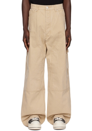 B1ARCHIVE Khaki Paneled Trousers