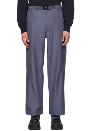 C.P. Company Blue Belted Trousers