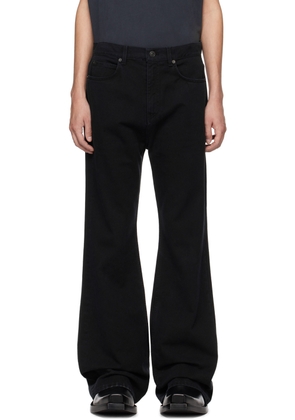 Balenciaga Black Relaxed-Fit Jeans
