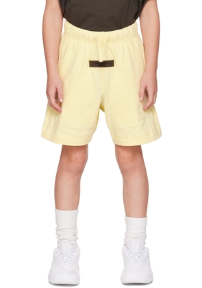 Fear of God ESSENTIALS Kids Yellow Jersey Shorts