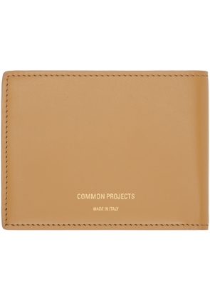 Common Projects Tan Leather Wallet