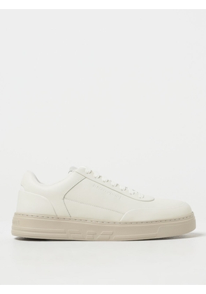 Emporio Armani leather sneakers with laces