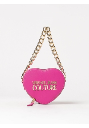 Versace Jeans Couture bag in saffiano synthetic leather with metallic logo