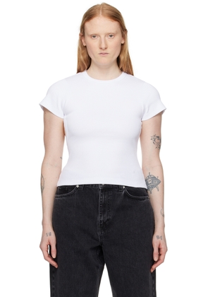 Axel Arigato White Solo Cutout T-Shirt