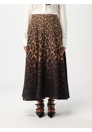Valentino skirt in printed silk
