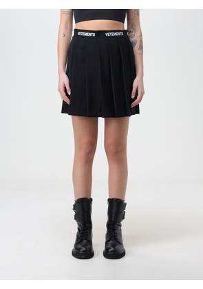 Skirt VETEMENTS Woman color Black