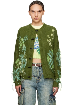Andersson Bell Green Macaron Cardigan