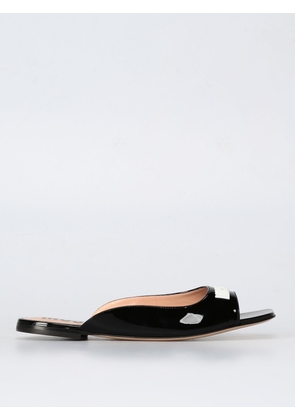 Flat Sandals MOSCHINO COUTURE Woman color Black