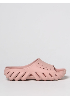 Flat Sandals CROCS Woman color Pink