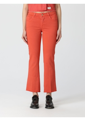 Pants FAY Woman color Red