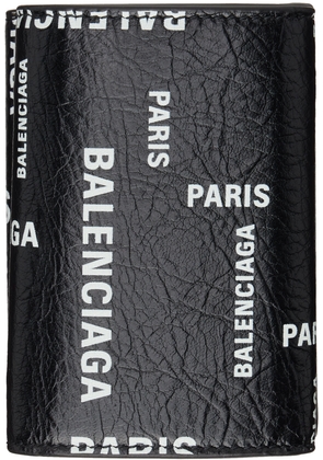 Balenciaga Black Logo Wallet